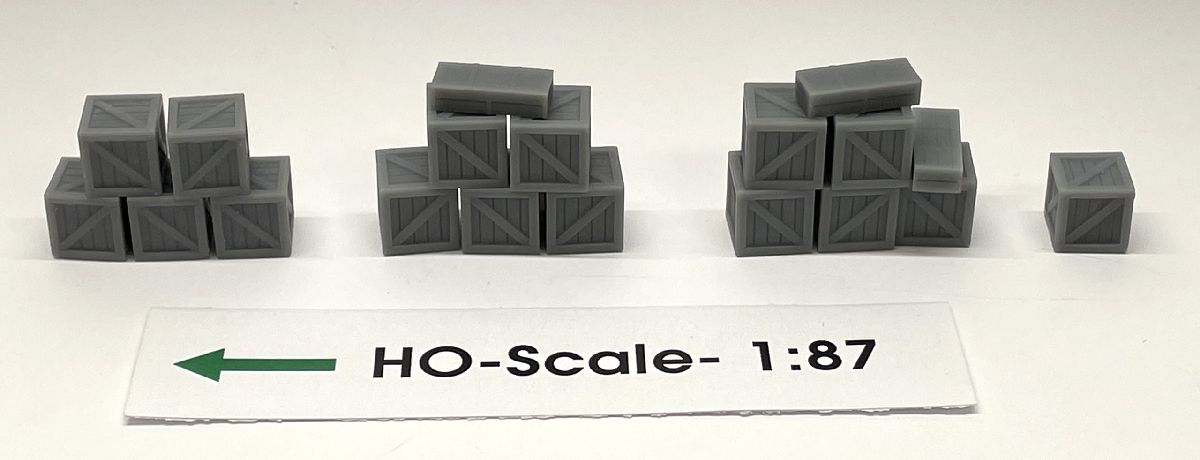 HO Crate Stacks-Assortment (3)
