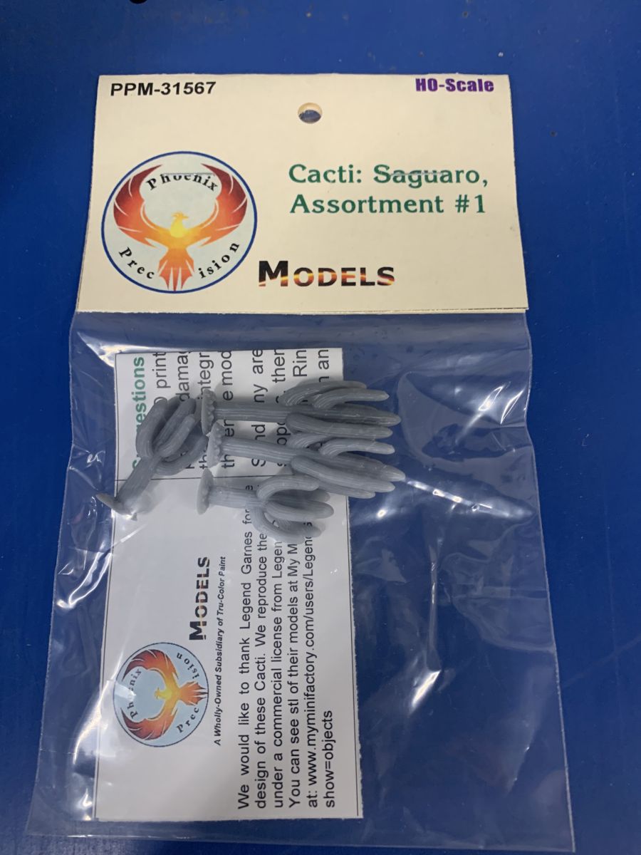 HO Cacti-Saguaro Assortment #1 (4)