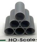 HO Concrete Pipe Stack 4' x 10'