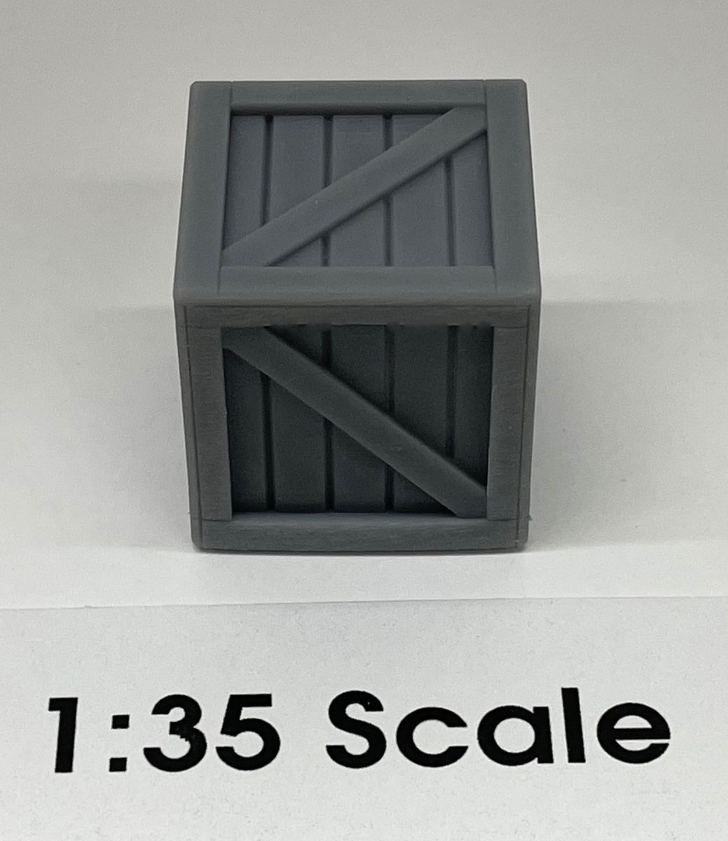 1/35 3' Single Cube Crate (2)