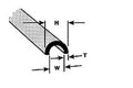 (90172) 1/2 Round Profile
