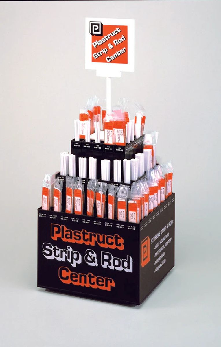 Strip and Rod Counter Display Merchandiser Assortment (Imper