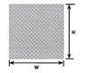 HO gauge White  Diamond Plate Sheet 12'' x 7'' (2 per pack)