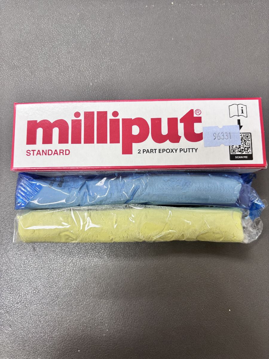 Milliput Standard Yellow Gray Epoxy Putty