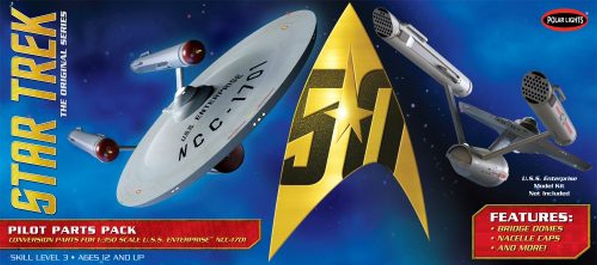 TARIFF Star Trek TOS U.S.S. Enterprise Pilot Parts Pack (Upg