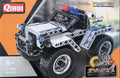 Tech Bricks Police Car STEM Pull Back 199pc