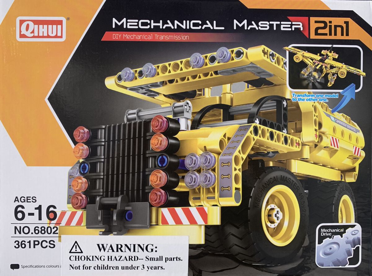 Tech Bricks R/C Dump Truck STEM 361pc