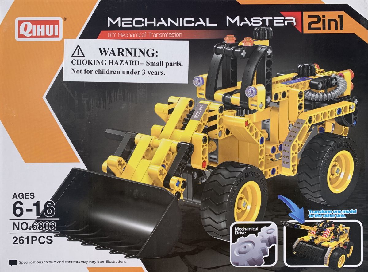 Tech Bricks R/C Bulldozer STEM 261pc