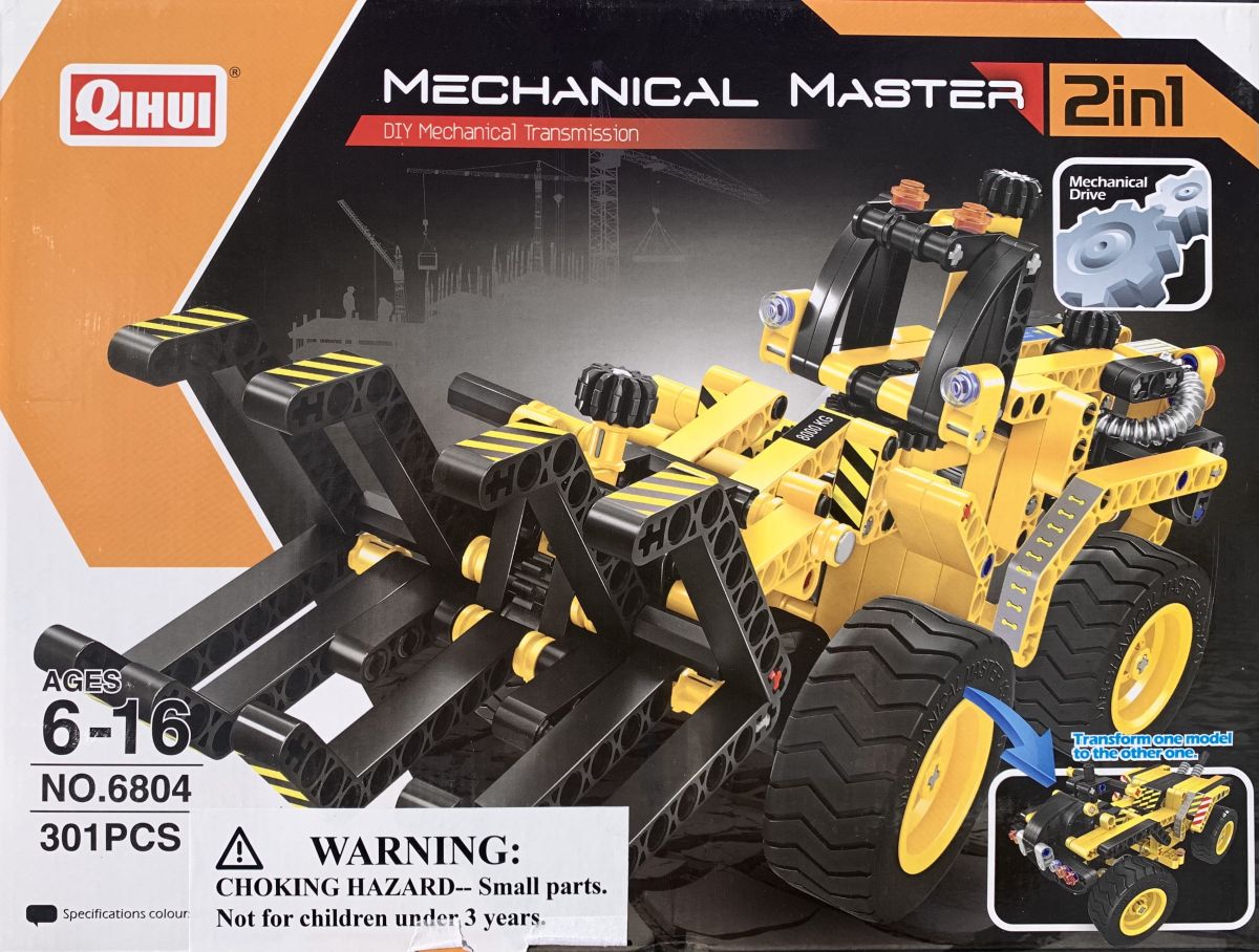 Tech Bricks R/C Timber Grab STEM 301pc