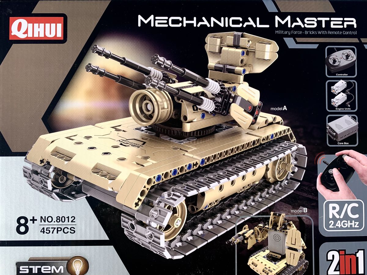 Tech Bricks R/C Anti-Aircraft Tank STEM