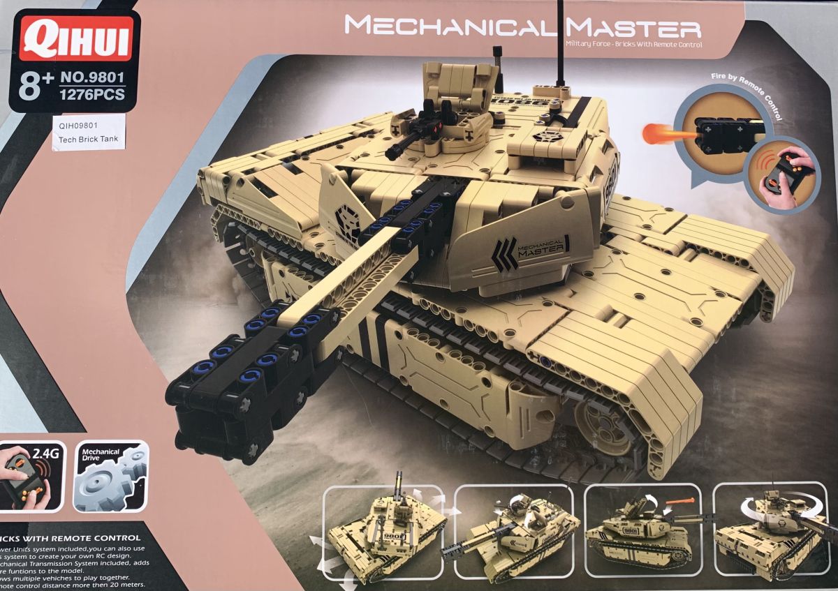 Tech Bricks R/C Tank Tan STEM