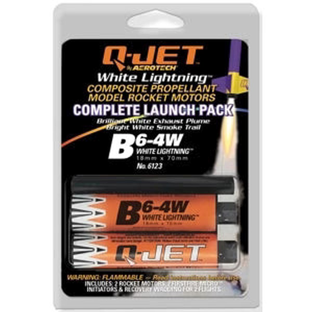 B6-4W Rocket Motor Value Pack (12)