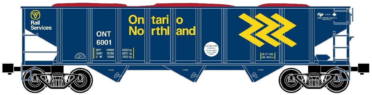 O 3 Bay Hopper ONTARIO NORTHLAND