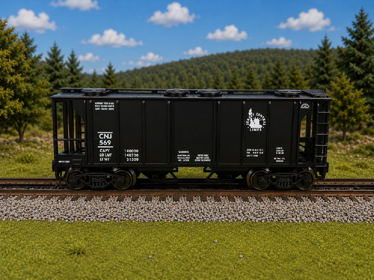 O 2 Bay Covered Hopper CNJ