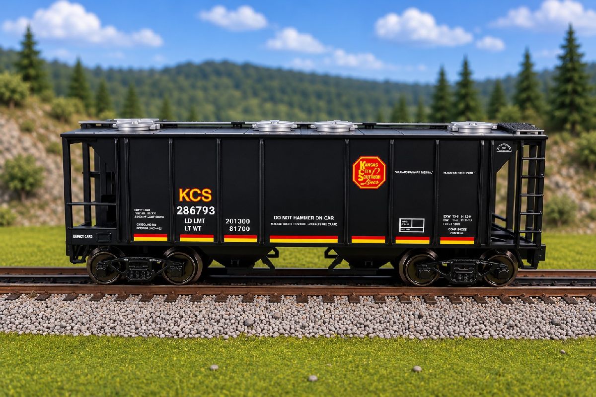 O 2 Bay Covered Hopper KCS