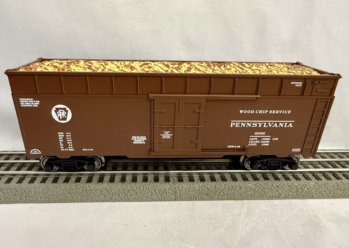 O Woodchip Car PRR