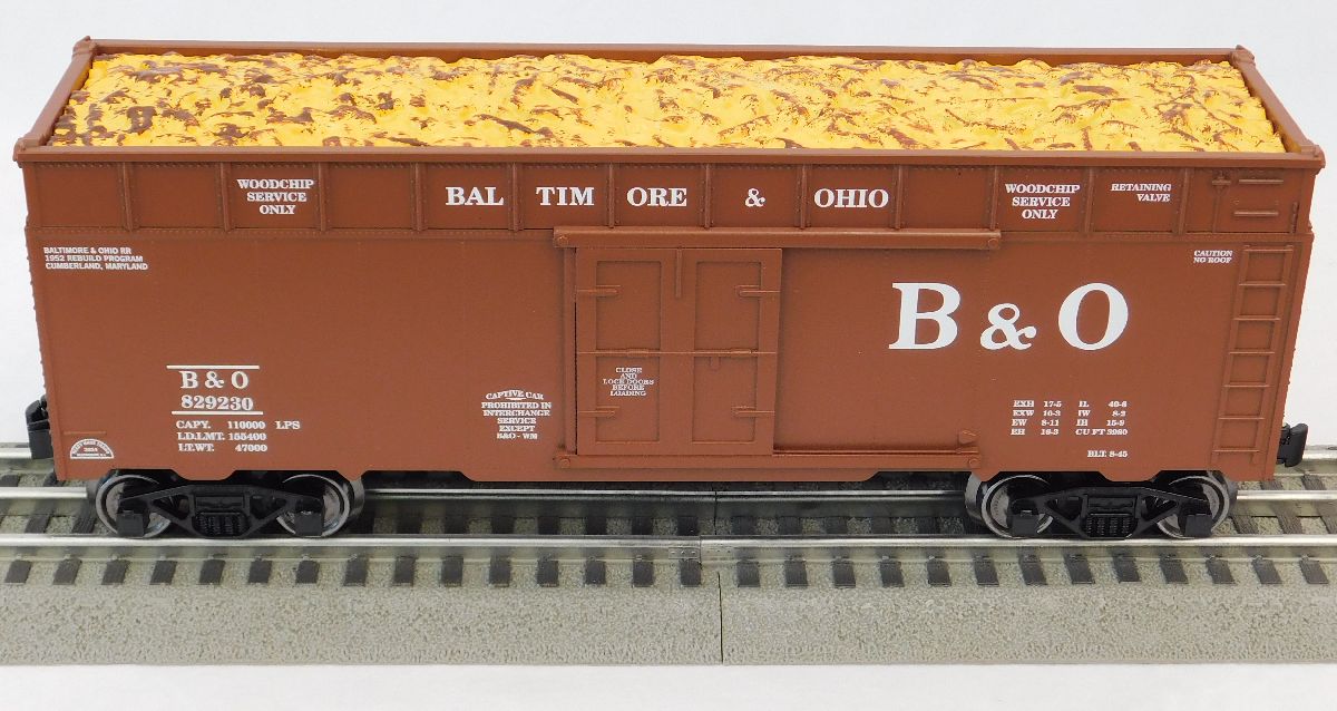 O Woodchip Car B&O