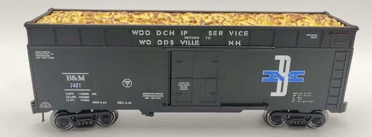 O Woodchip Car B&M