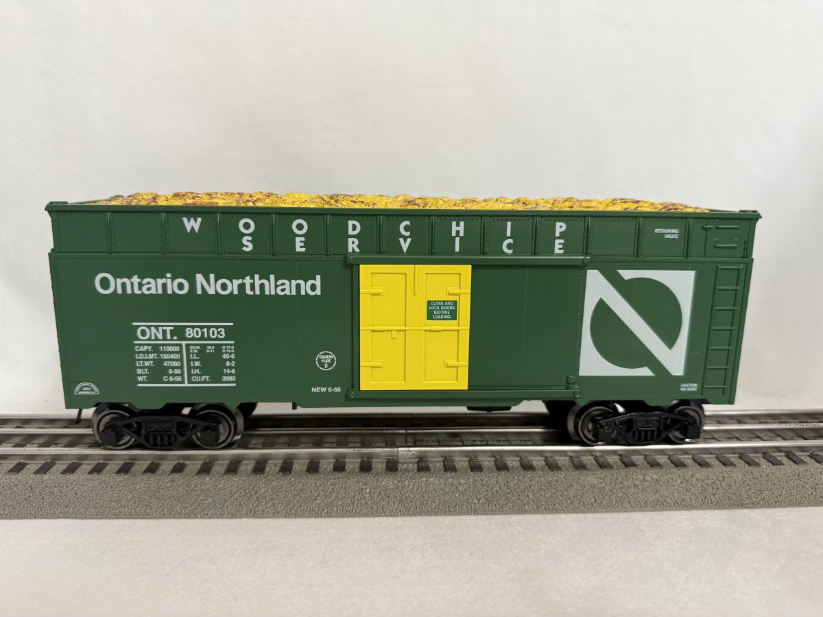 O Woodchip Car Ontario Northland