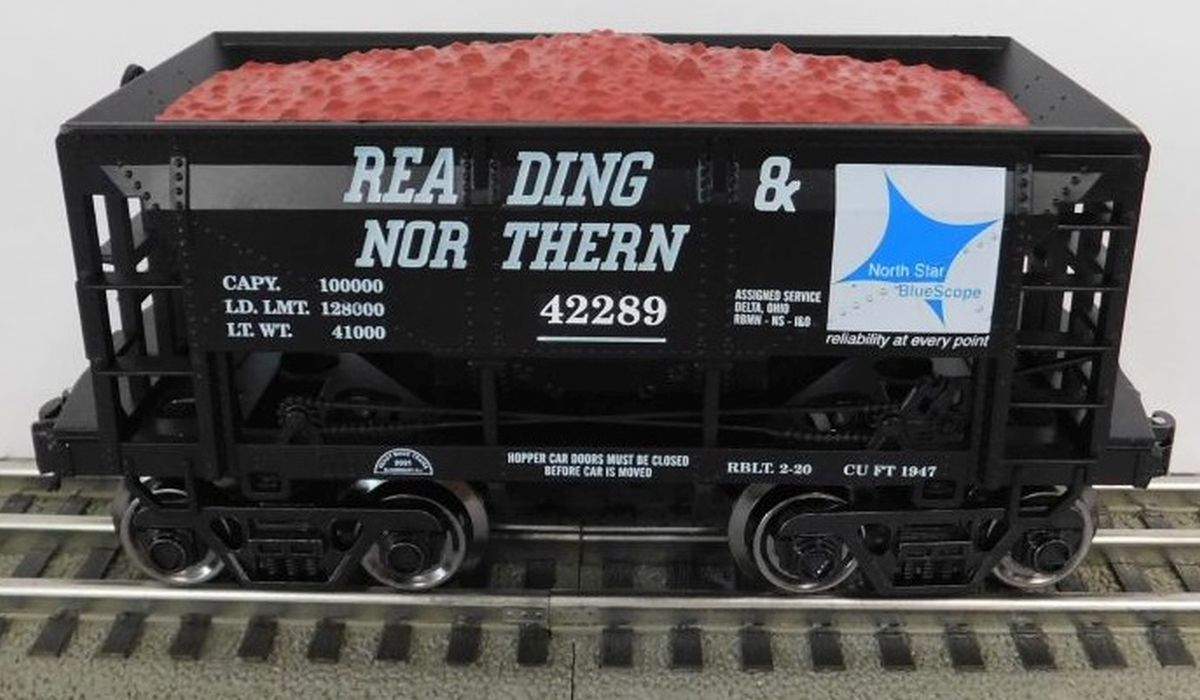 O Ore Car Reading & Northern