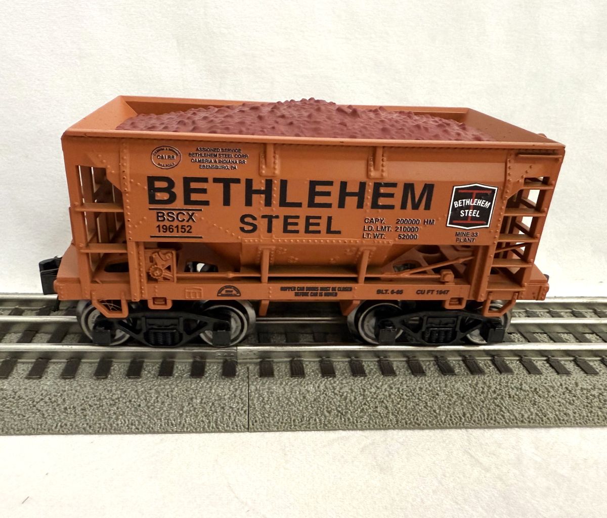 O Ore Car Bethlehem Steel - Ebensburg