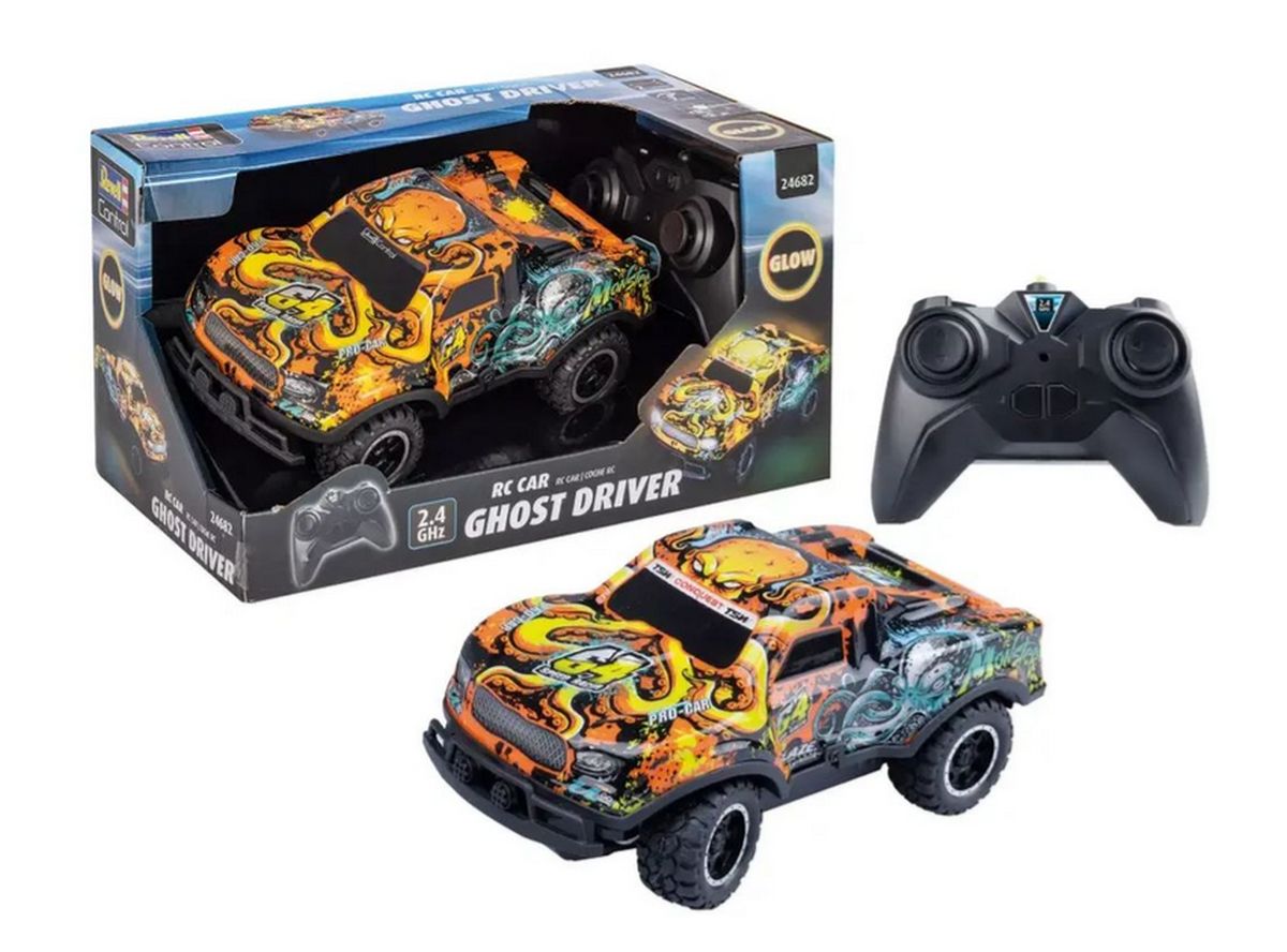 Revell Control Rc Car Ghost Driver Orange