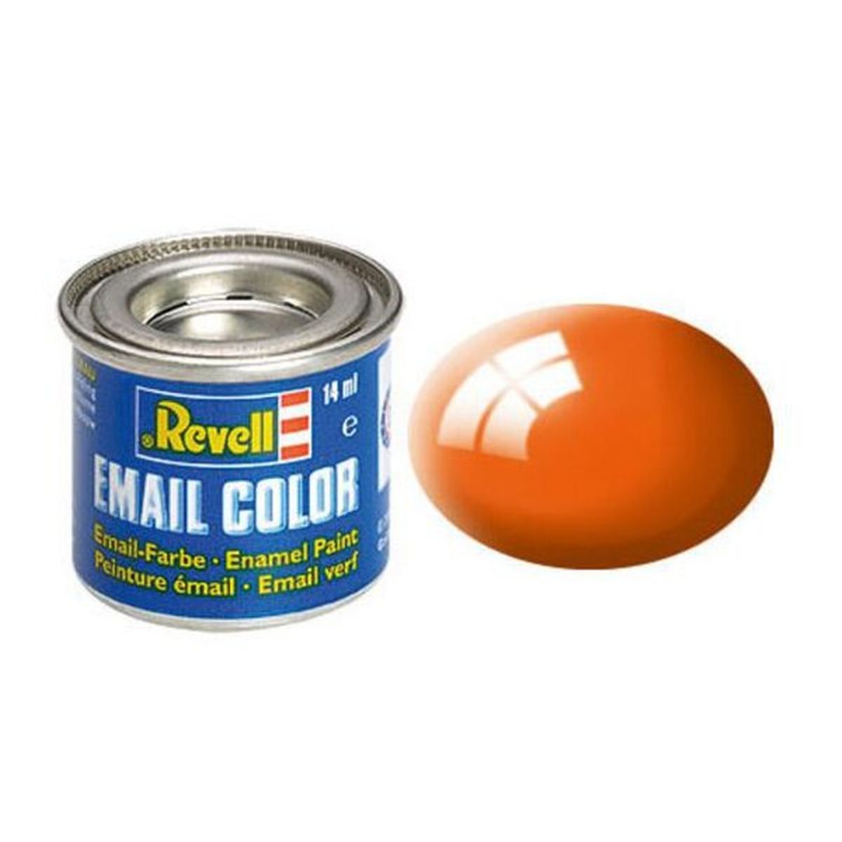 Enamel Gloss Orange Ral 2004 14ml-tin