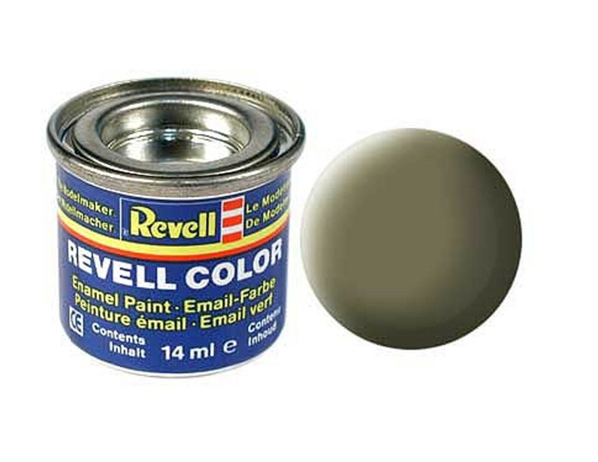 Enamel Mat Light Olive Ral 7003 14ml-tin