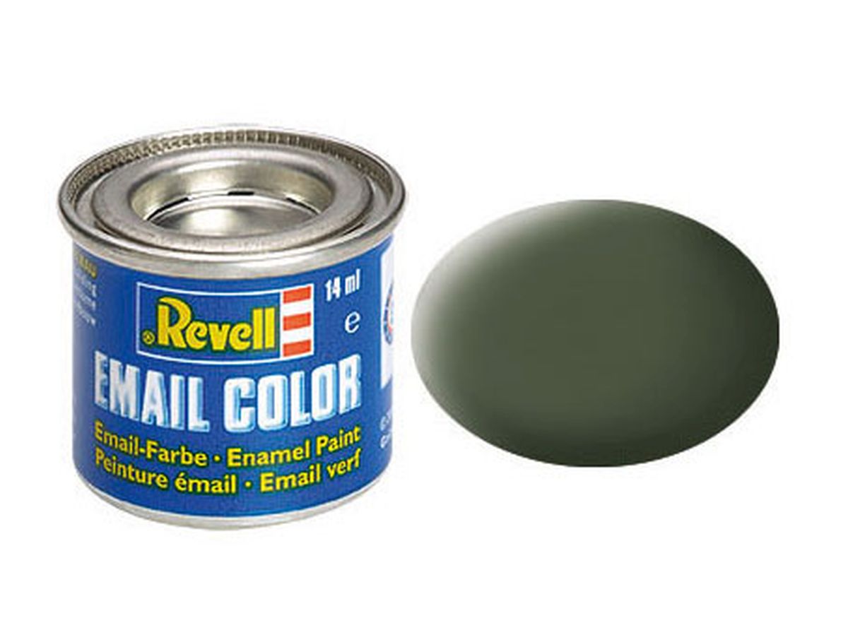 Enamel Mat Bronze Green Ral 6031 14ml-tin