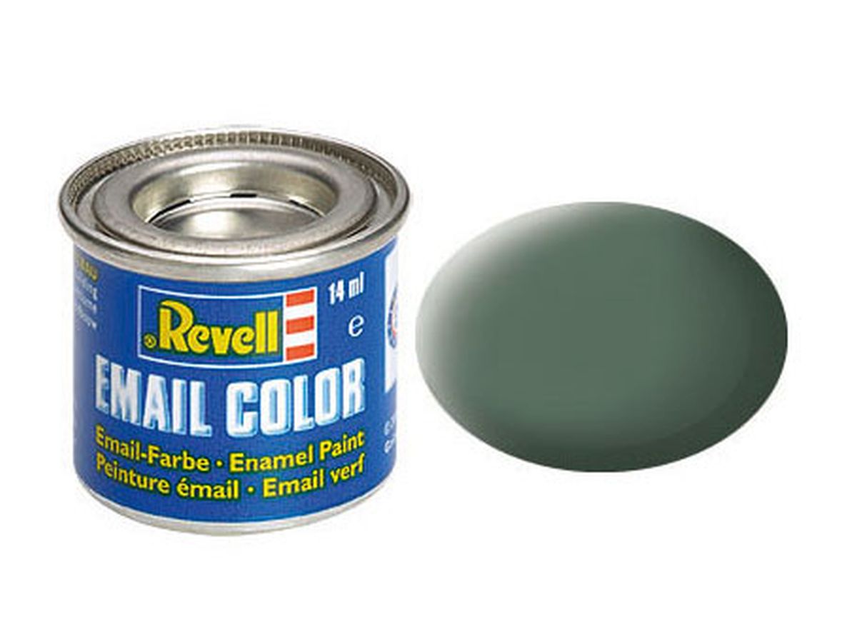 Enamel Mat Greenish Grey Ral 7009 14ml-tin