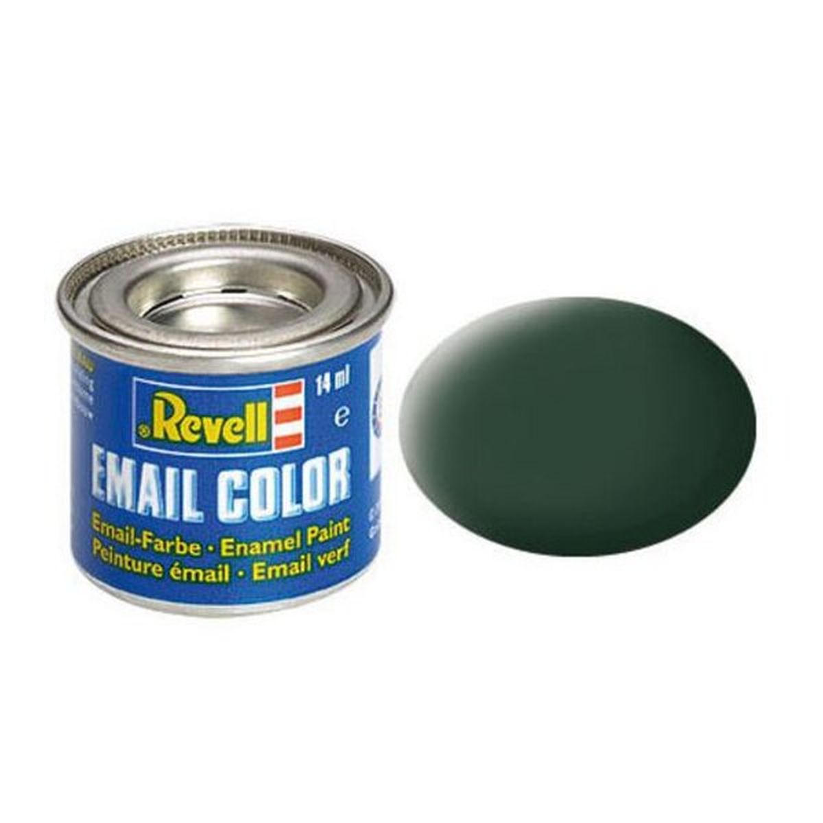 Enamel Mat Raf Dark Green 14ml-tin