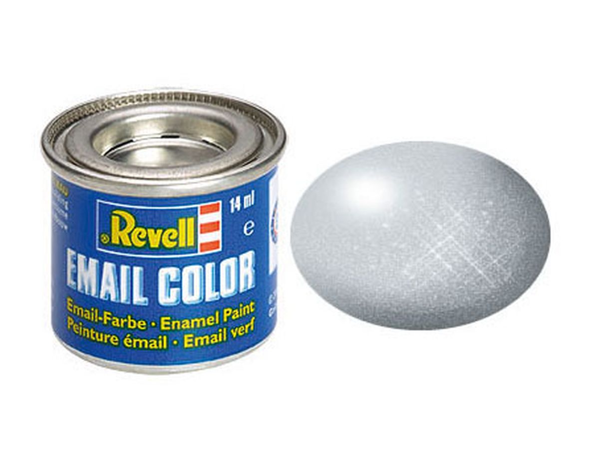 Enamel Metallic Aluminum 14ml-tin
