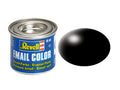 Enamel Silk Black Ral 9005 14ml-tin