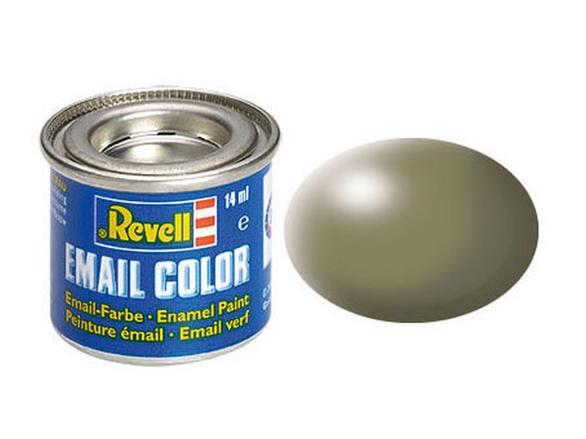 Enamel Silk Greyish Green Ral 6013 14ml-tin