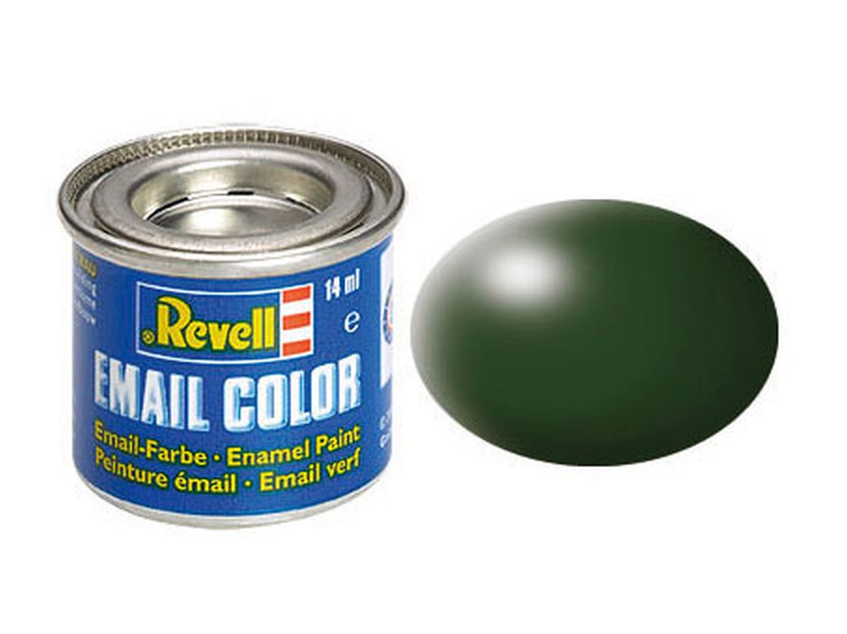 Enamel Silk Dark Green Ral 6020 14ml-tin