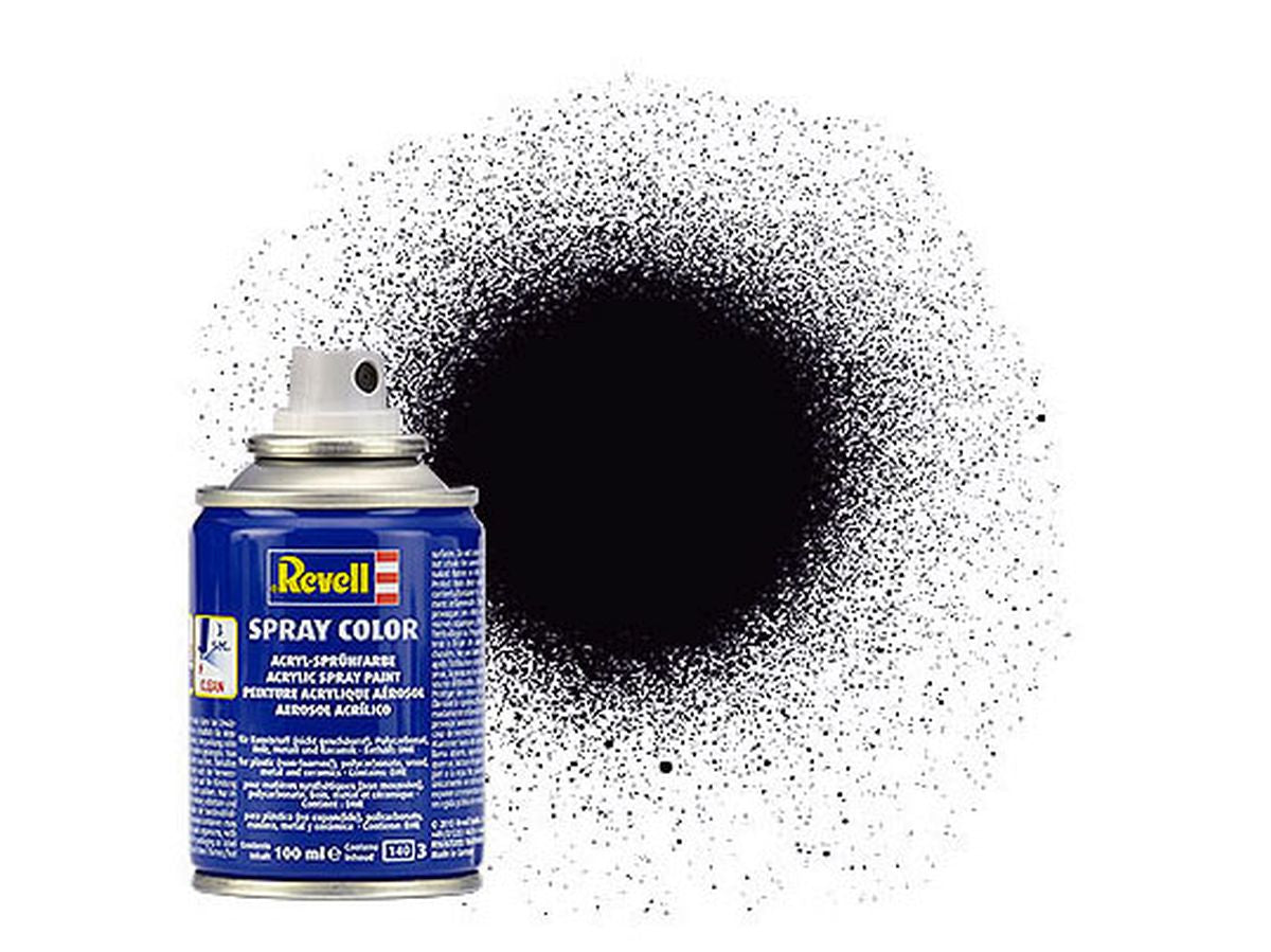 Acrylic Mat Black Spray