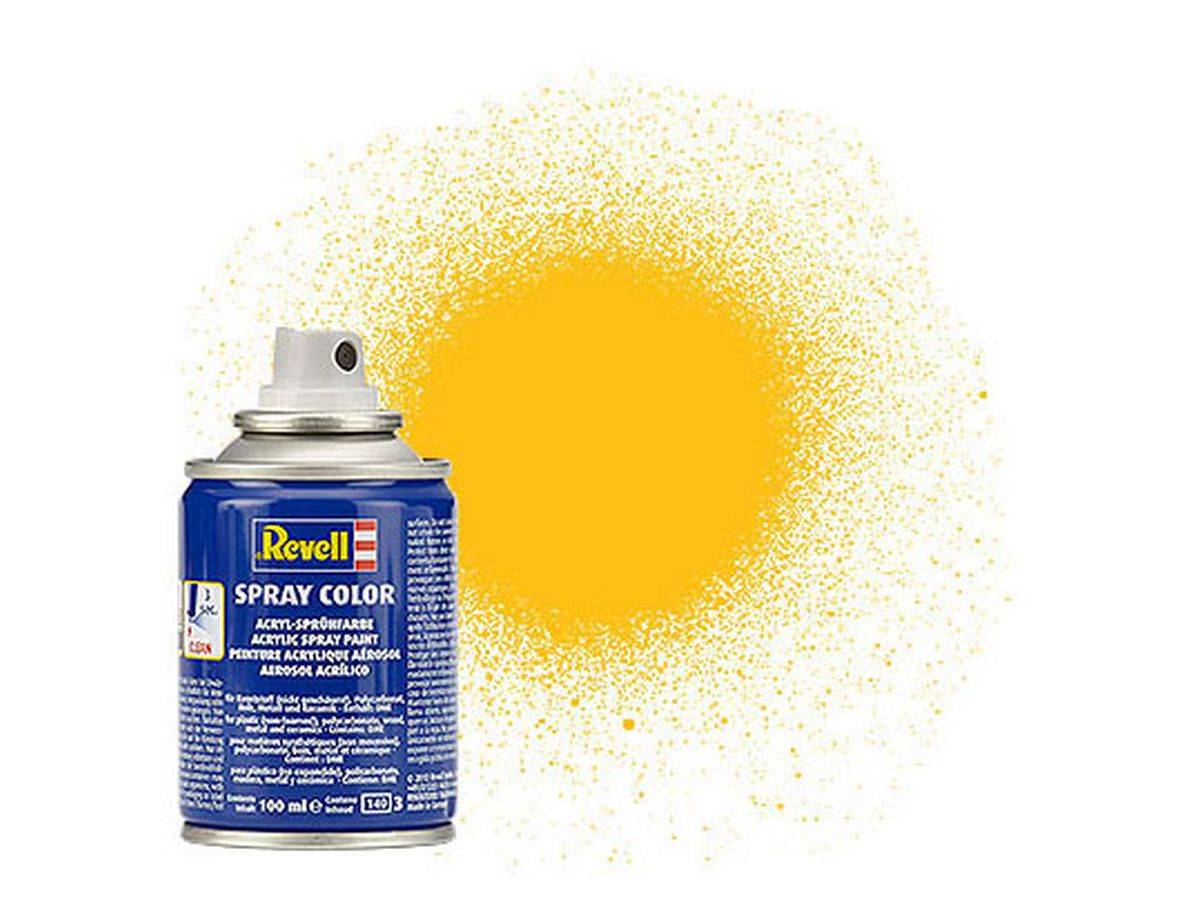 Acrylic Mat Yellow Spray