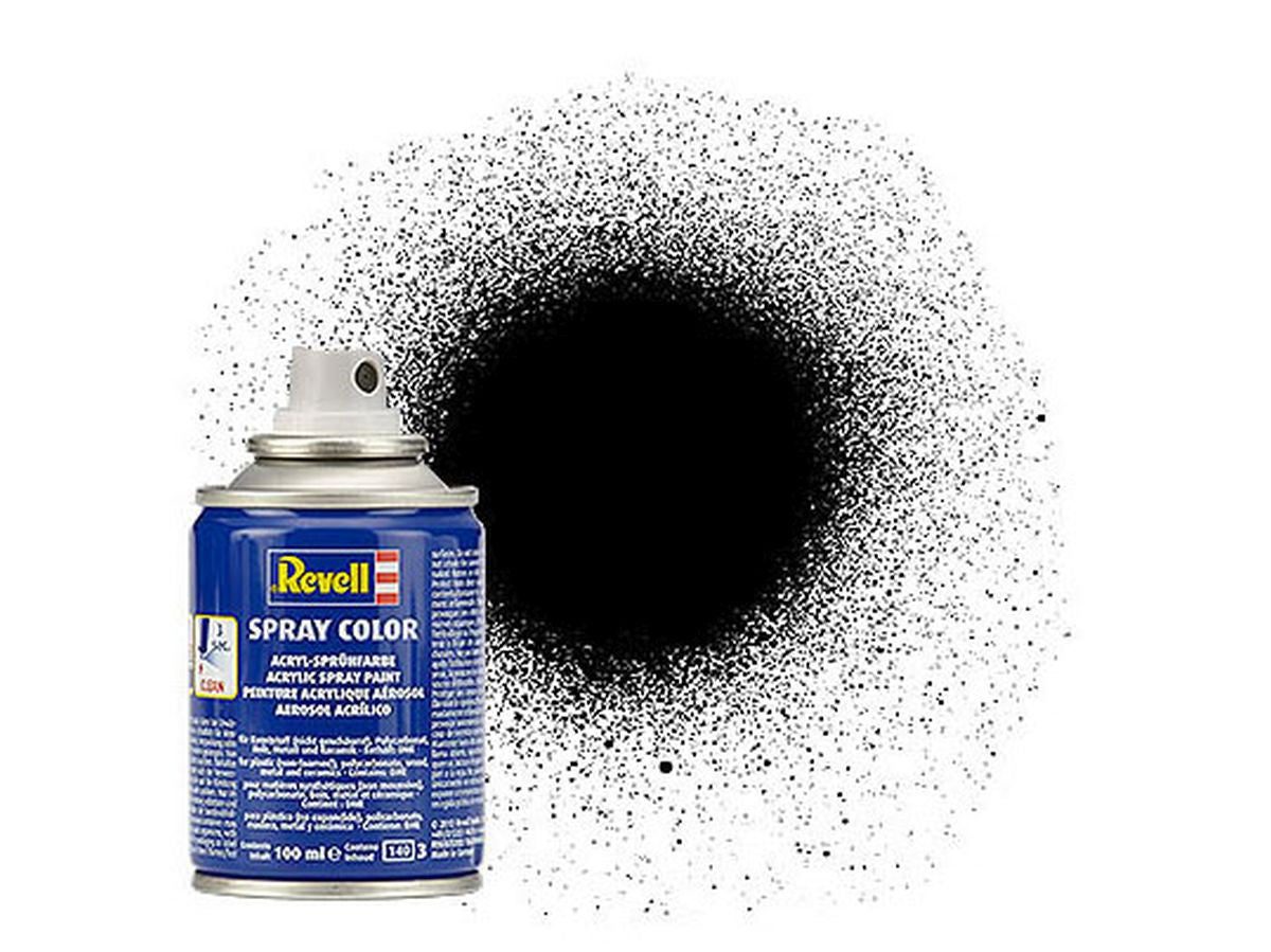 Acrylic Silk Black Spray