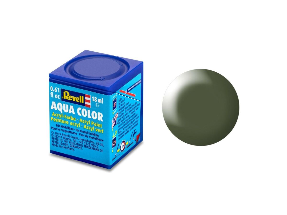 Acrylic Silk Olive Green 18ml