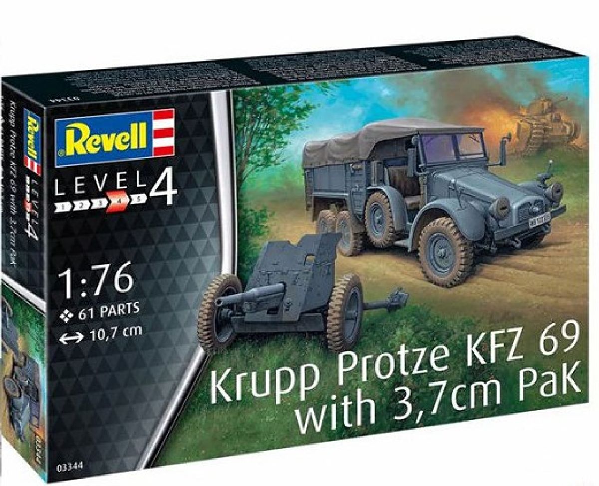 Starter Kit German Military Truck & Artillery Trailer Skill