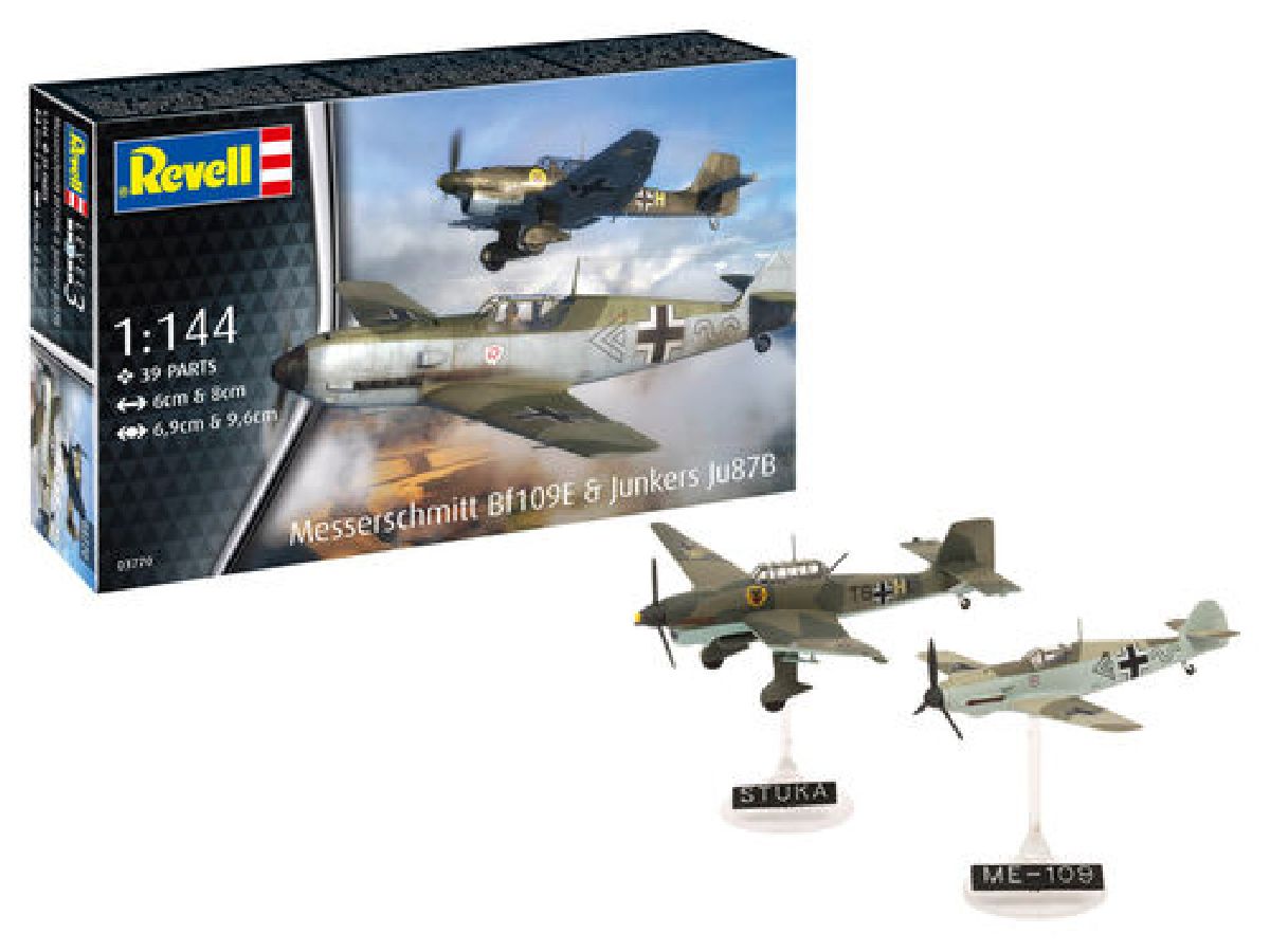 Starter Kit Messerschmitt Bf109e & Ju87b Stuka Skill 3