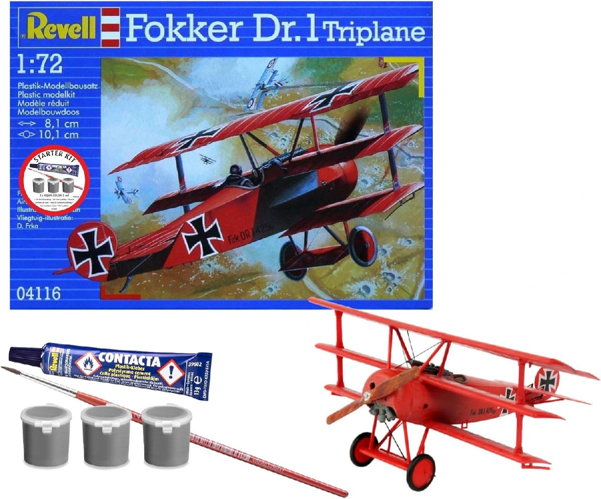 Starter Kit Fokker Dr.1 Triplane Skill 4