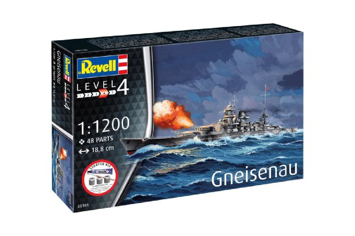 Starter Kit Battleship Gneisenau Skill 4