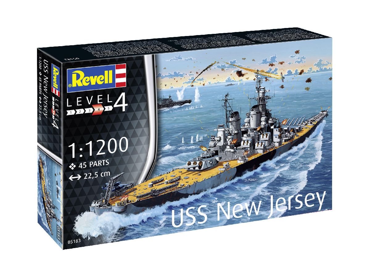 Starter Kit Battleship Uss New Jersey Skill 4