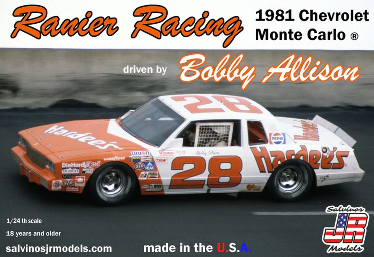 Bobby Allison #28 Ranier Racing Chevy Monte Carlo 1981 Winne