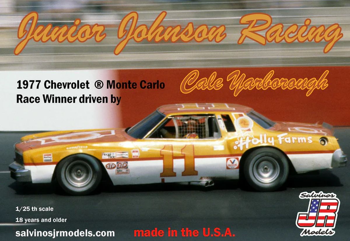 Junior Johnson Racing #11 Chevy 1977 Monte Carlo - Driver Ca
