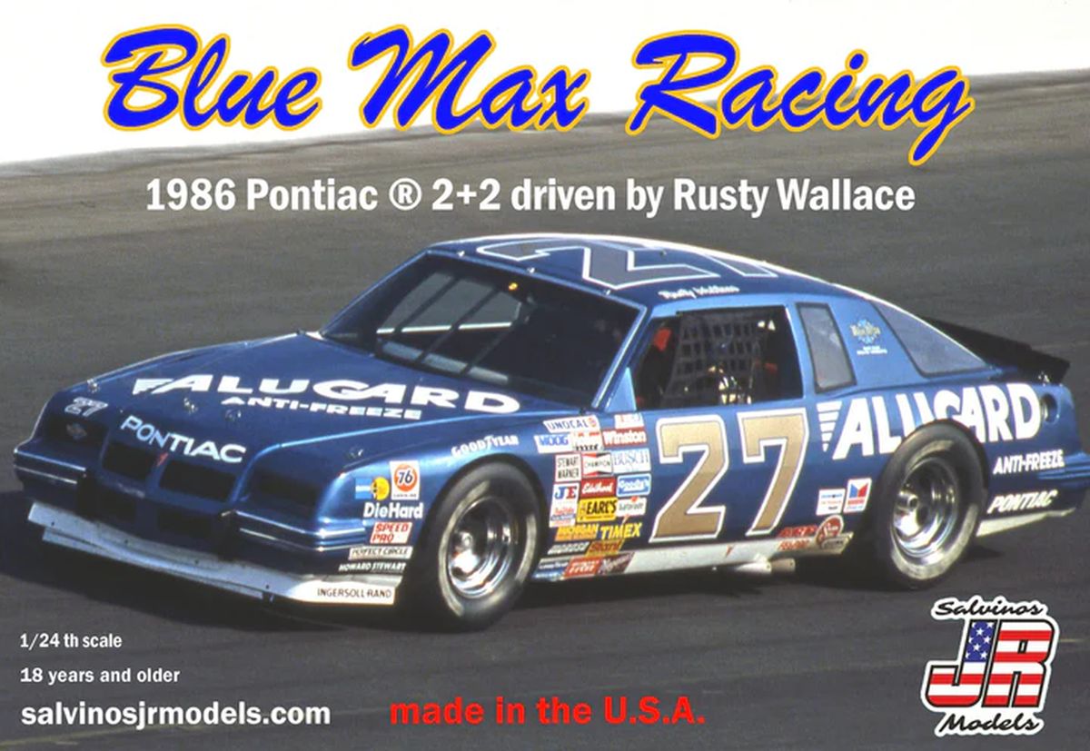 Blue Max Racing 1986 2+2 Driven by Rusty Wallace