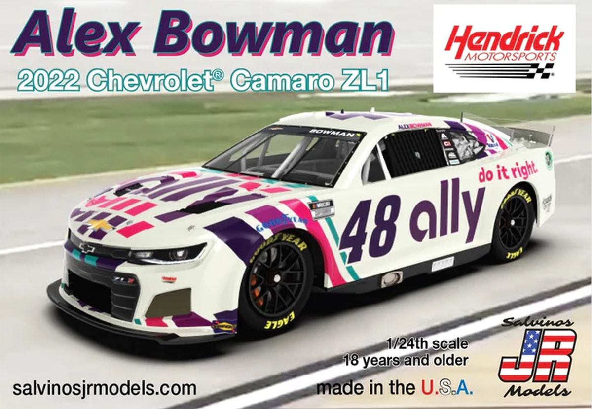 Hendrick Motorsports Alex Bowman 2022 Camaro