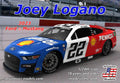Team Penske Joey Logano 2023 Ford Mustang Throwback