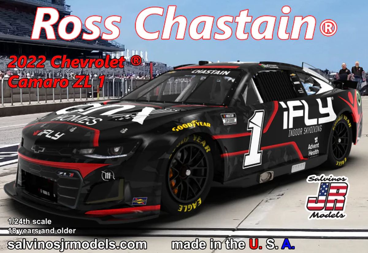 Trackhouse Racing Ross Chastain 2022 Camaro